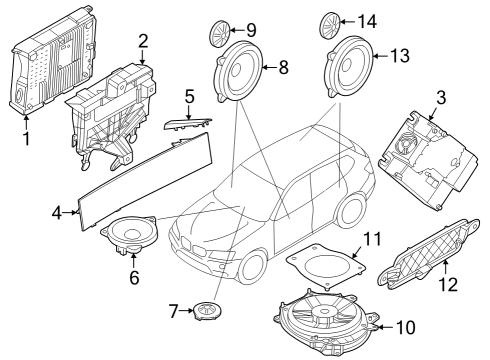 2022 BMW iX Navigation System Diagram 4