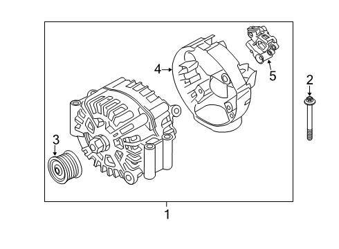 2021 BMW X5 Alternator Diagram 3