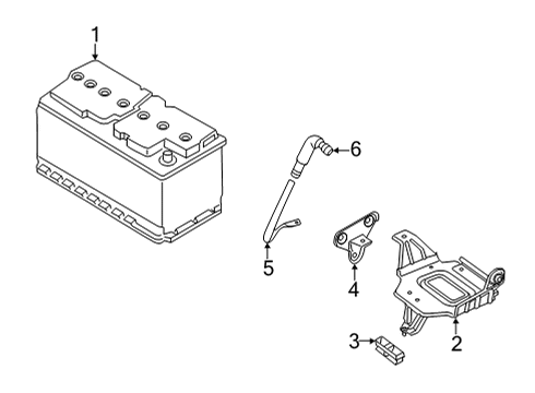 2023 BMW X6 M Battery Diagram 3