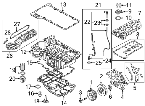 2021 BMW M550i xDrive Intake Manifold Diagram