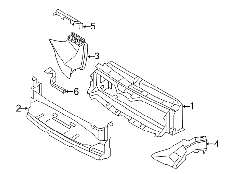 2021 BMW 230i Ducts Diagram 2