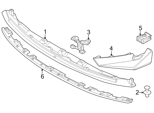 2024 BMW M3 Spoiler Diagram