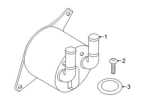 2021 BMW X2 Trans Oil Cooler Diagram 2