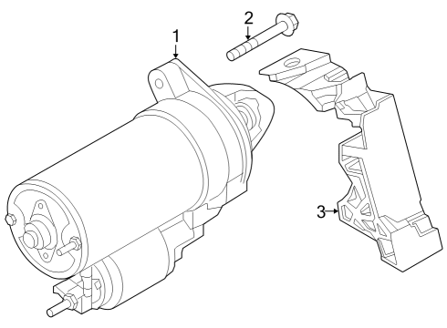 2023 BMW 430i Gran Coupe Starter Diagram