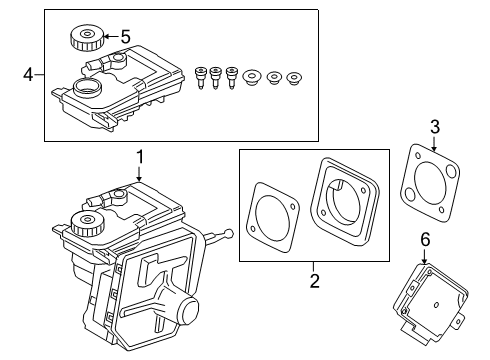 2021 BMW X5 Anti-Lock Brakes Diagram 1