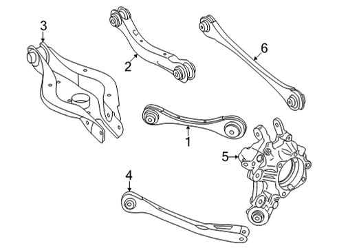 2022 BMW 230i Rear Suspension Diagram