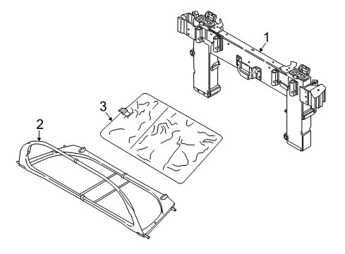 2021 BMW 230i Roll Bar Diagram