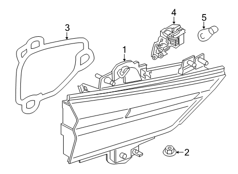 2023 BMW X2 Backup Lamps Diagram