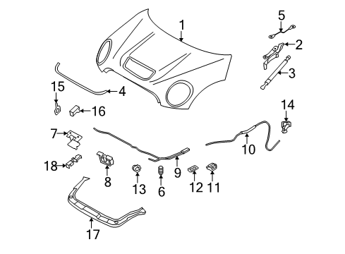 Hood Diagram for 41617318365