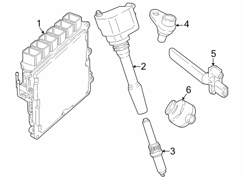 2024 BMW 760i xDrive Ignition System Diagram