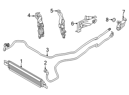 2022 BMW 230i Trans Oil Cooler Diagram