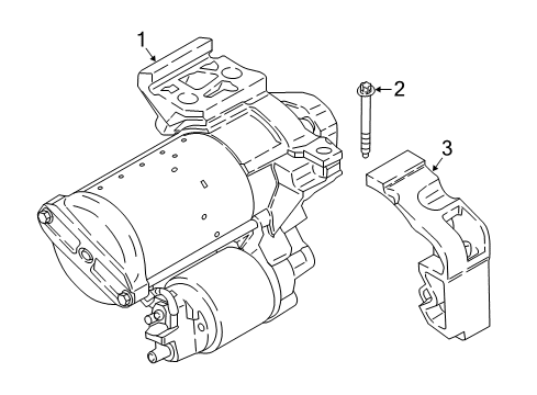 2021 BMW M240i Starter Diagram