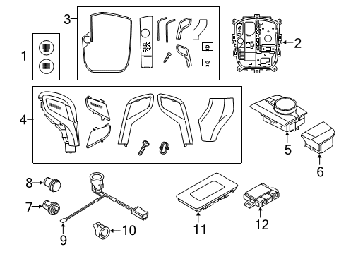 2021 BMW M850i xDrive Ignition Lock Diagram