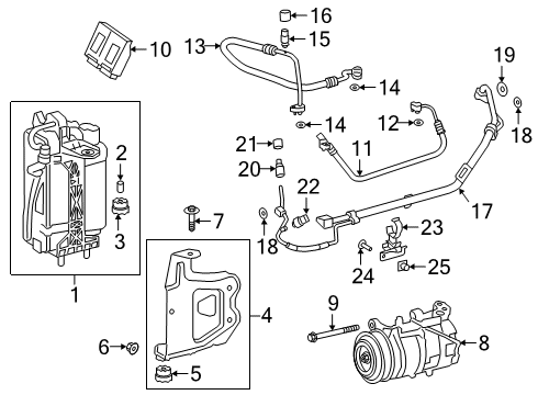 2022 BMW Z4 Switches & Sensors Diagram 1