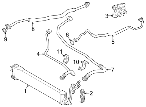 2024 BMW X5 Trans Oil Cooler Diagram 2