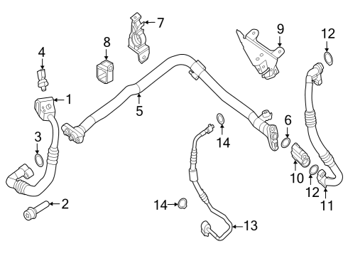 2022 BMW iX Air Conditioner Diagram 3