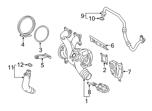 2022 BMW X5 Turbocharger Diagram 9