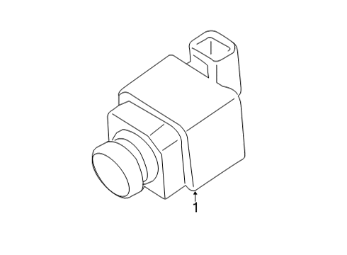 2022 BMW X6 M Parking Aid Diagram 5