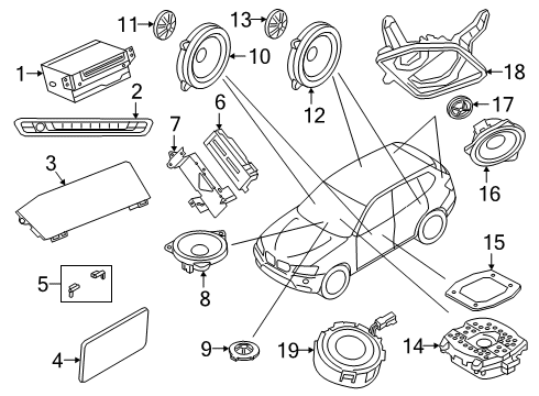 2020 BMW X7 BOOSTER Diagram for 65125A5CA89