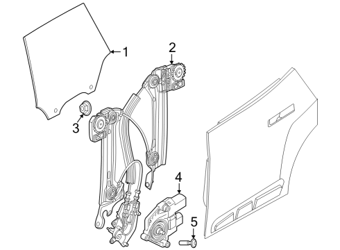 2022 BMW iX Front Door Diagram 4