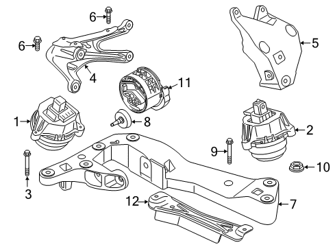 2021 BMW 530e xDrive RP AUTOMATIC TRANSMISSION, E Diagram for 24005A232D8