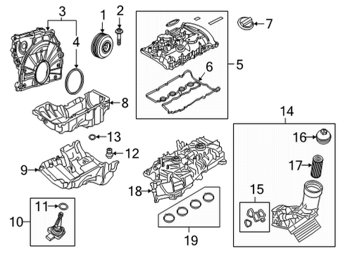 2022 BMW 430i Filters Diagram 2