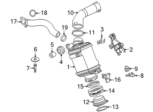 2021 BMW X6 Intercooler Diagram 2