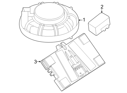 2022 BMW M440i Gran Coupe Communication System Components Diagram