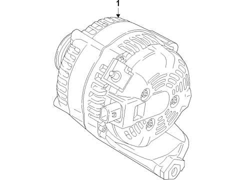 2022 BMW 228i Gran Coupe Alternator Diagram 1