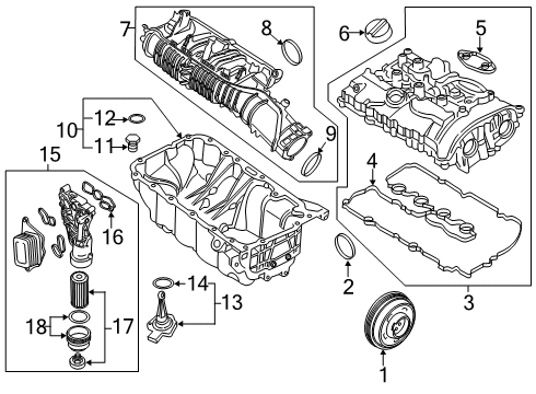 2021 BMW X2 Senders Diagram 1