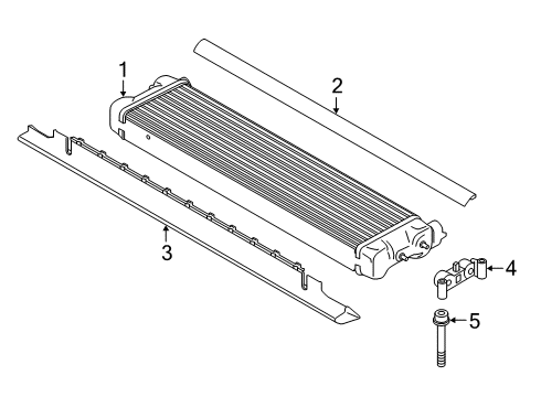 2021 BMW M850i xDrive Oil Cooler Diagram