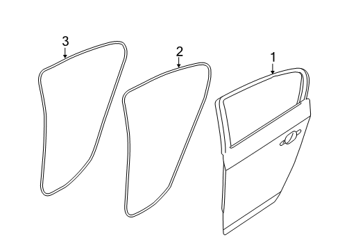 2022 BMW M340i Door & Components Diagram 2