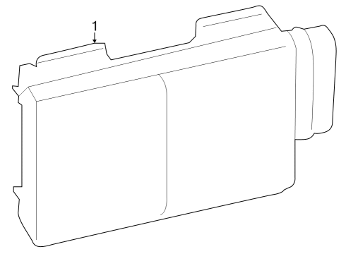 2024 BMW X6 M Electrical Components - Front Bumper Diagram 4