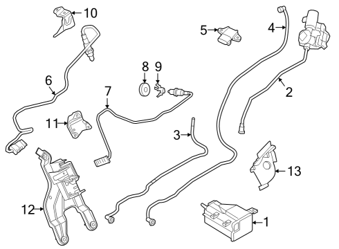 2023 BMW X6 M Powertrain Control Diagram 9