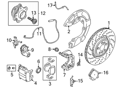 2021 BMW X6 Anti-Lock Brakes Diagram 9