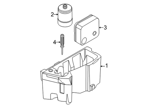 2022 BMW 228i Gran Coupe Air Compressor Diagram