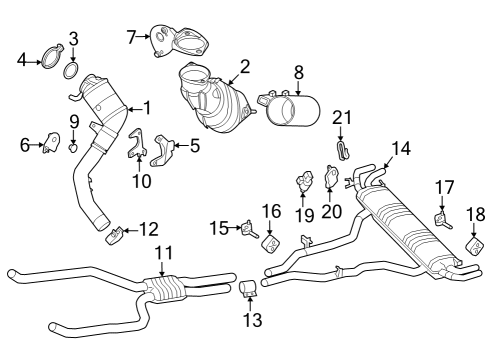 2023 BMW X7 Turbocharger Diagram 11