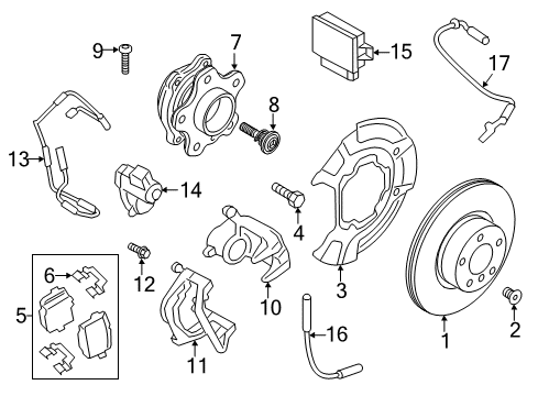 2023 BMW X3 M Anti-Lock Brakes Diagram 8