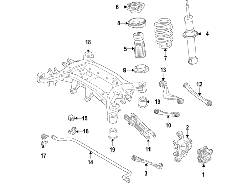 2022 BMW M340i xDrive REAR COIL SPRING Diagram for 33536889970