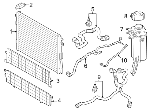 2022 BMW M3 Intercooler Diagram