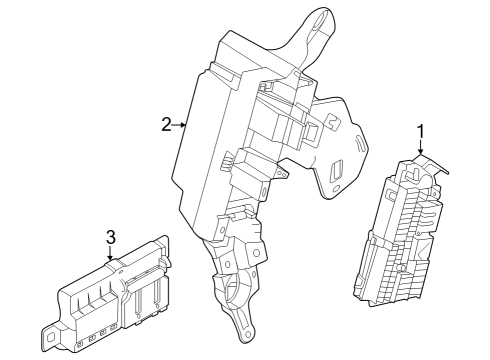 2024 BMW iX Electrical Components Diagram 7