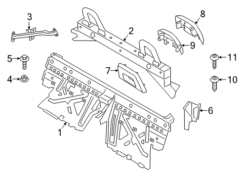 2021 BMW Z4 Roll Bar Diagram