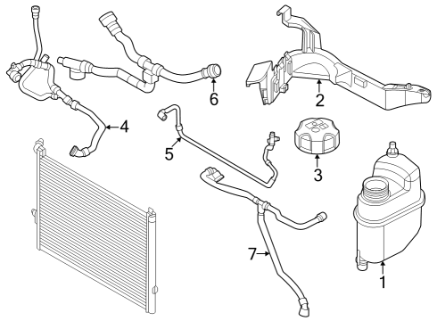 2024 BMW X5 Hoses, Lines & Pipes Diagram 5