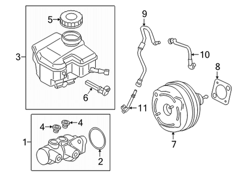 2021 BMW M440i Dash Panel Components Diagram