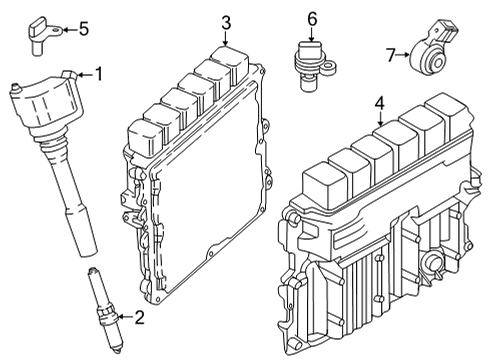 2023 BMW X6 M Powertrain Control Diagram 7