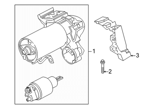 2021 BMW M4 Starter Diagram