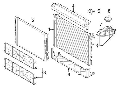 2024 BMW 750e xDrive EXPANSION TANK Diagram for 17139454334