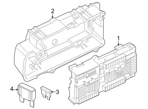 2023 BMW 760i xDrive Fuse Box Diagram 2