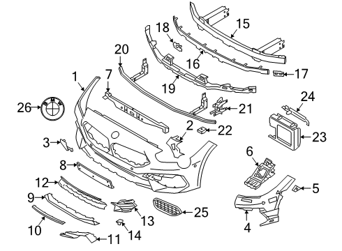 2024 BMW Z4 BLIND PLUG Diagram for 51115A2D728