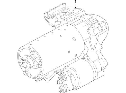 2021 BMW X7 Starter Diagram